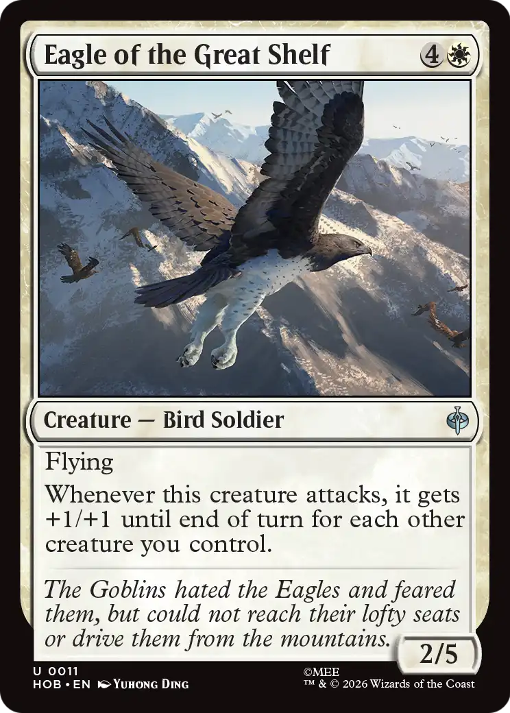 Eagle of the Great Shelf [The Hobbit] | I Want That Stuff Brandon