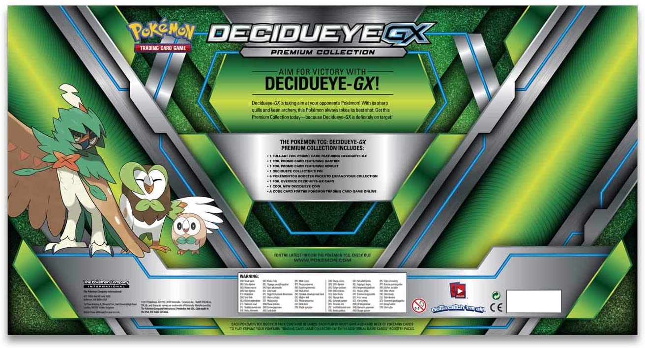 Premium Collection (Decidueye GX) | I Want That Stuff Brandon