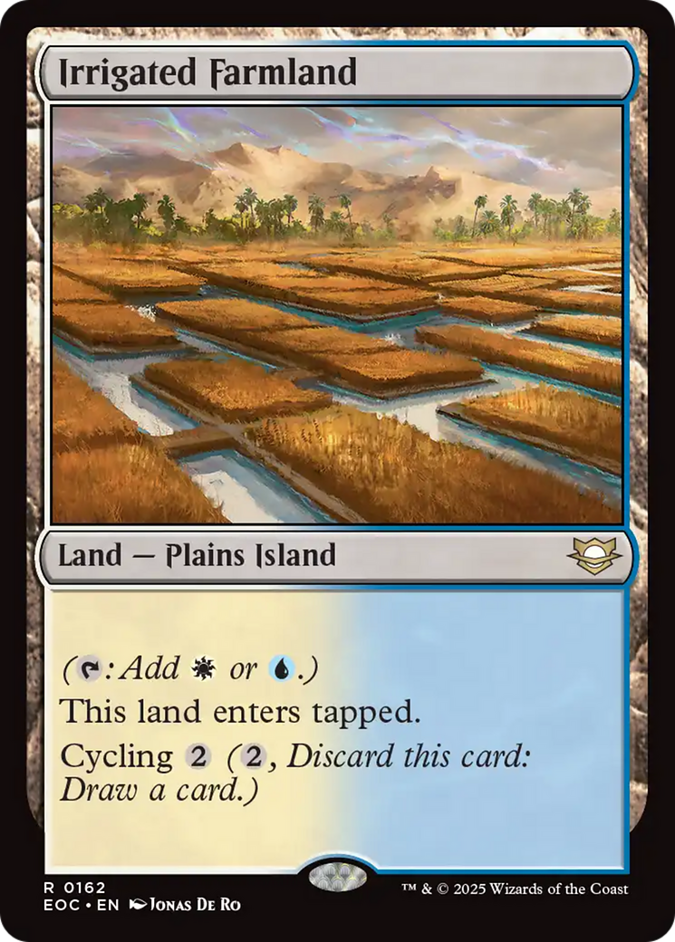 Irrigated Farmland [Edge of Eternities Commander] | I Want That Stuff Brandon