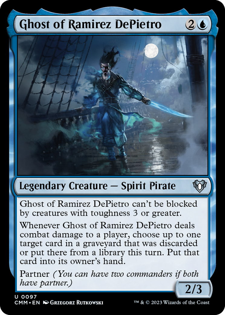 Ghost of Ramirez DePietro [Commander Masters] | I Want That Stuff Brandon