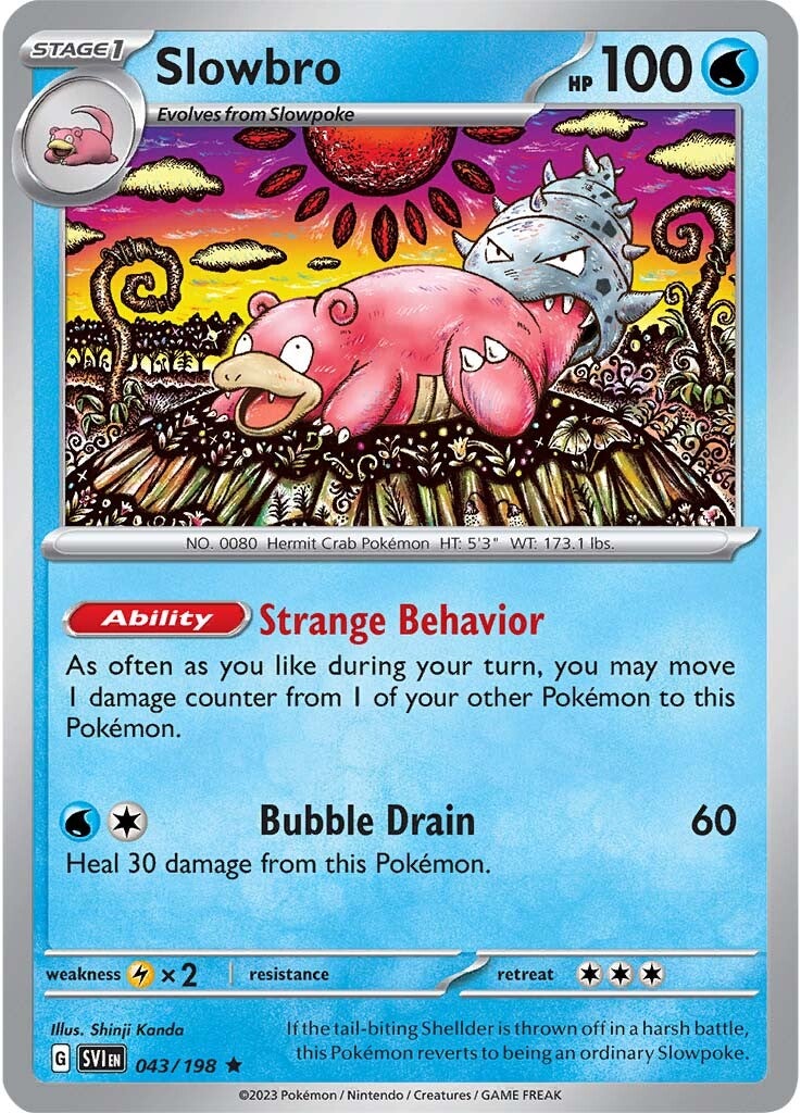 Slowbro (043/198) [Scarlet & Violet: Base Set] | I Want That Stuff Brandon