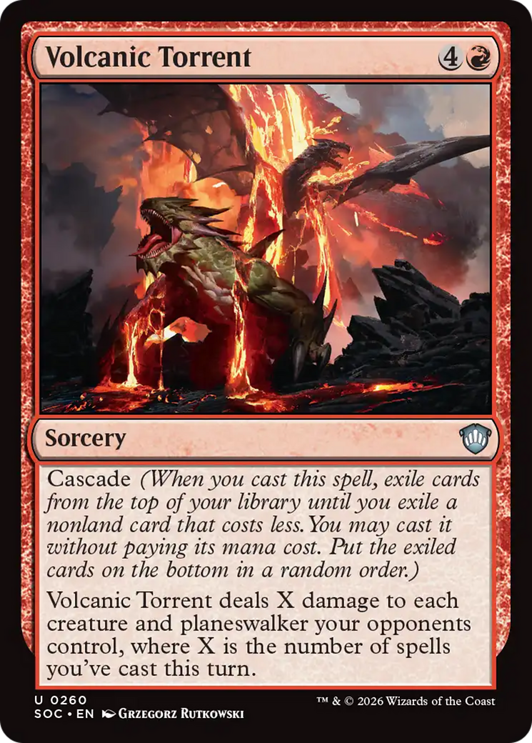 Volcanic Torrent [Secrets of Strixhaven Commander] | I Want That Stuff Brandon