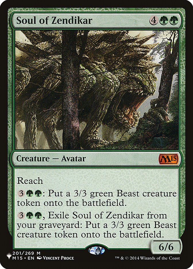 Soul of Zendikar [The List] | I Want That Stuff Brandon