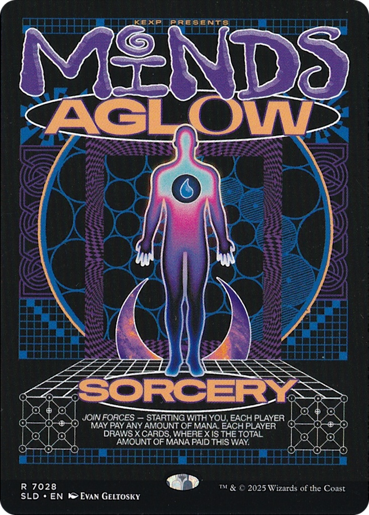 Minds Aglow (Rainbow Foil) [Secret Lair Drop Series] | I Want That Stuff Brandon