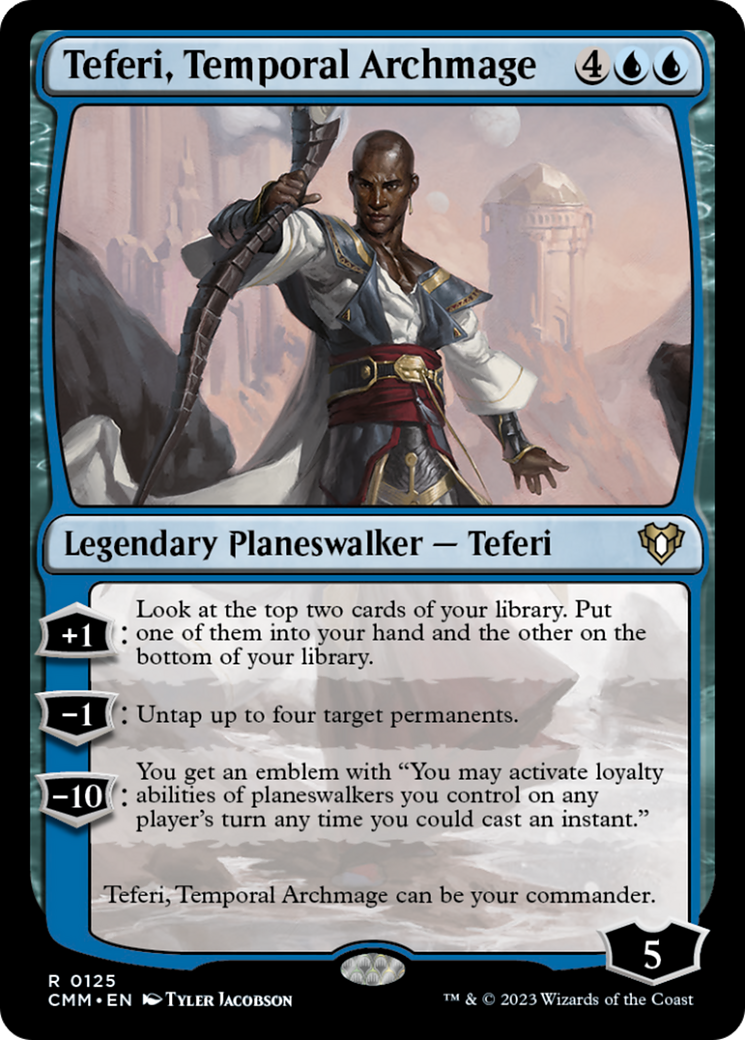 Teferi, Temporal Archmage [Commander Masters] | I Want That Stuff Brandon