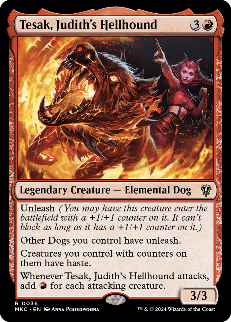 Tesak, Judith's Hellhound [Murders at Karlov Manor Commander] | I Want That Stuff Brandon