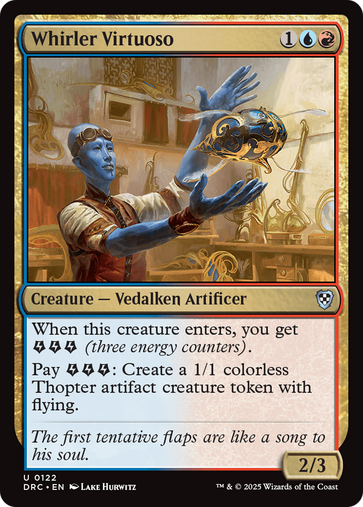 Whirler Virtuoso [Aetherdrift Commander] | I Want That Stuff Brandon