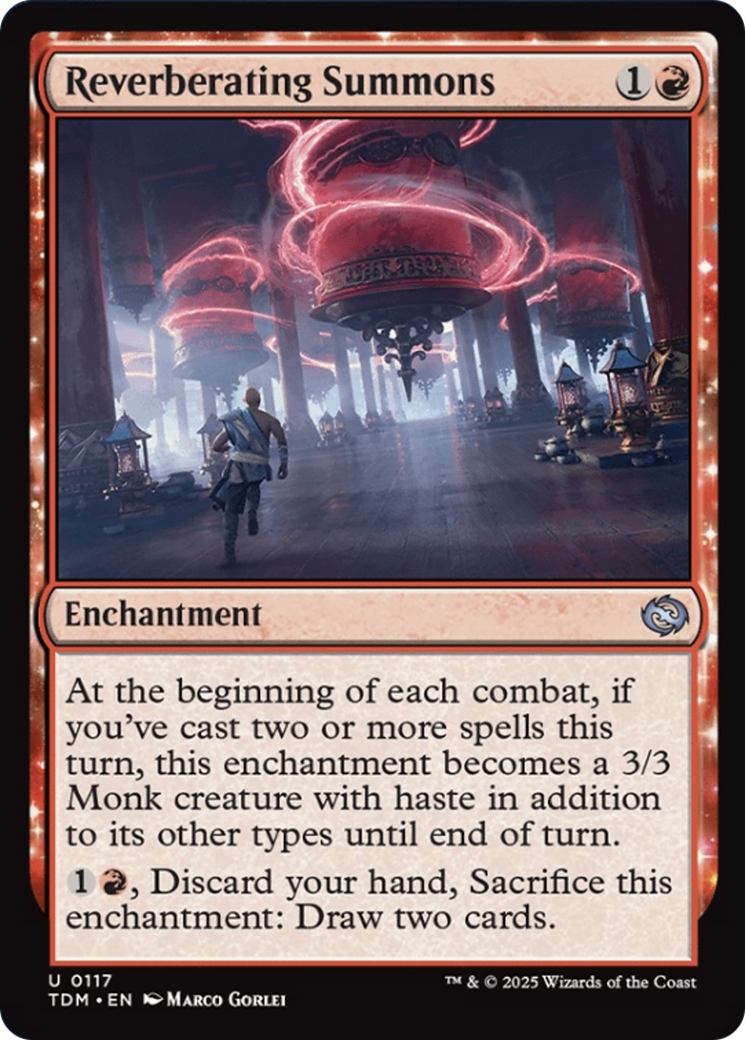 Reverberating Summons [Tarkir: Dragonstorm] | I Want That Stuff Brandon