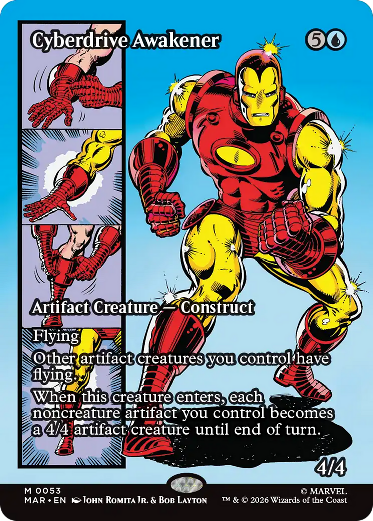 Cyberdrive Awakener (Borderless) [Marvel Universe: Eternal-Legal] | I Want That Stuff Brandon