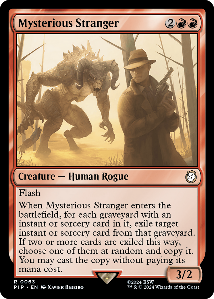 Mysterious Stranger [Fallout] | I Want That Stuff Brandon