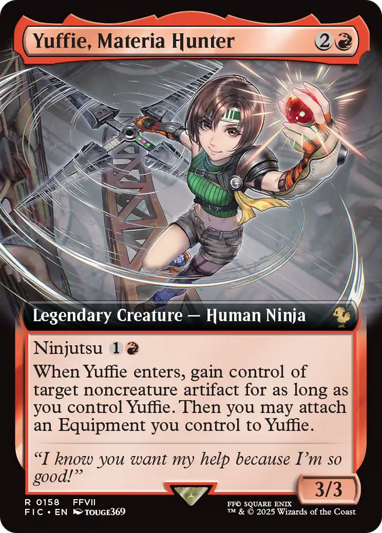 Yuffie, Materia Hunter (Extended Art) [FINAL FANTASY Commander] | I Want That Stuff Brandon