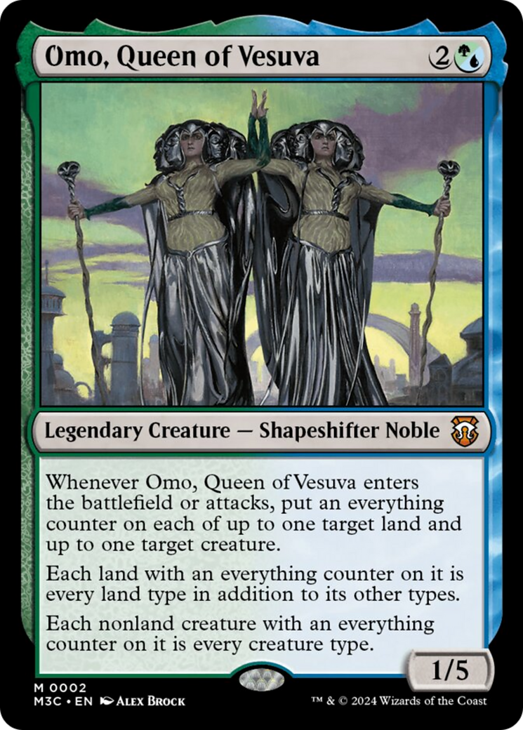 Omo, Queen of Vesuva [Modern Horizons 3 Commander] | I Want That Stuff Brandon