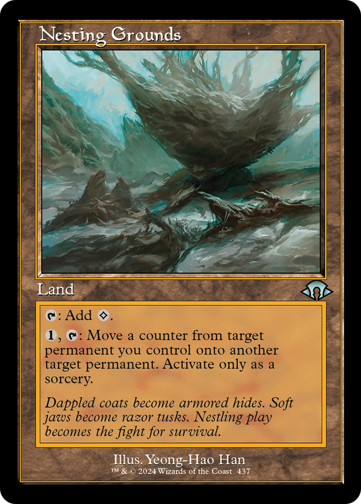 Nesting Grounds (Retro Frame) [Modern Horizons 3] | I Want That Stuff Brandon