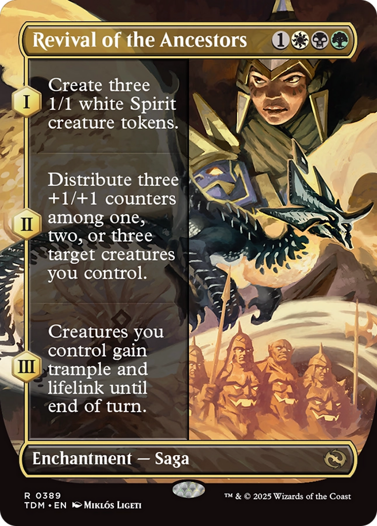 Revival of the Ancestors (Borderless) [Tarkir: Dragonstorm] | I Want That Stuff Brandon