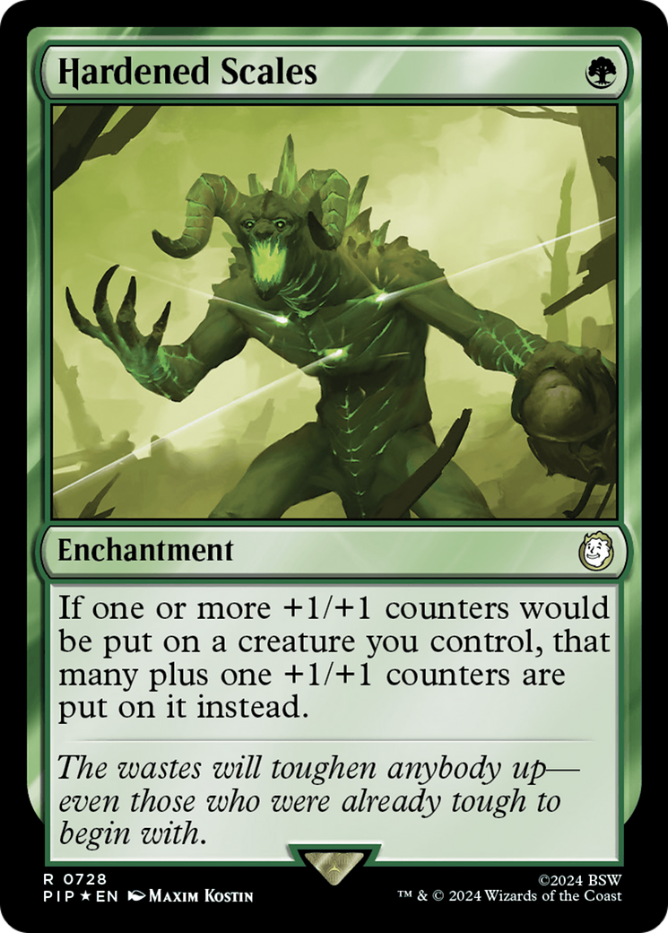 Hardened Scales (Surge Foil) [Fallout] | I Want That Stuff Brandon
