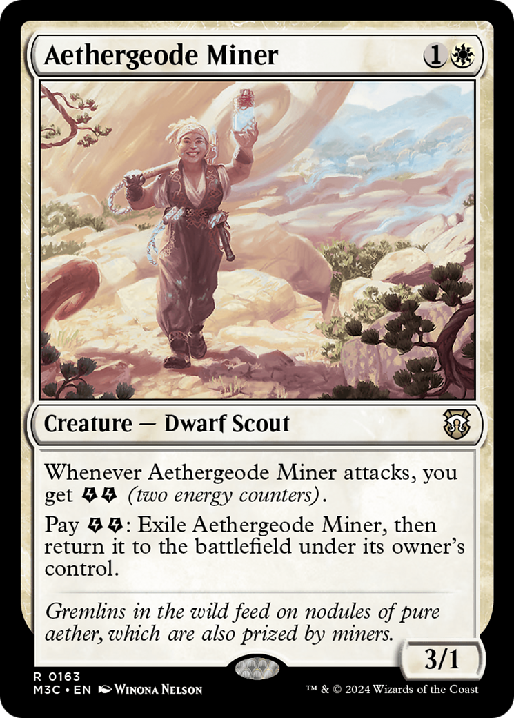 Aethergeode Miner [Modern Horizons 3 Commander] | I Want That Stuff Brandon