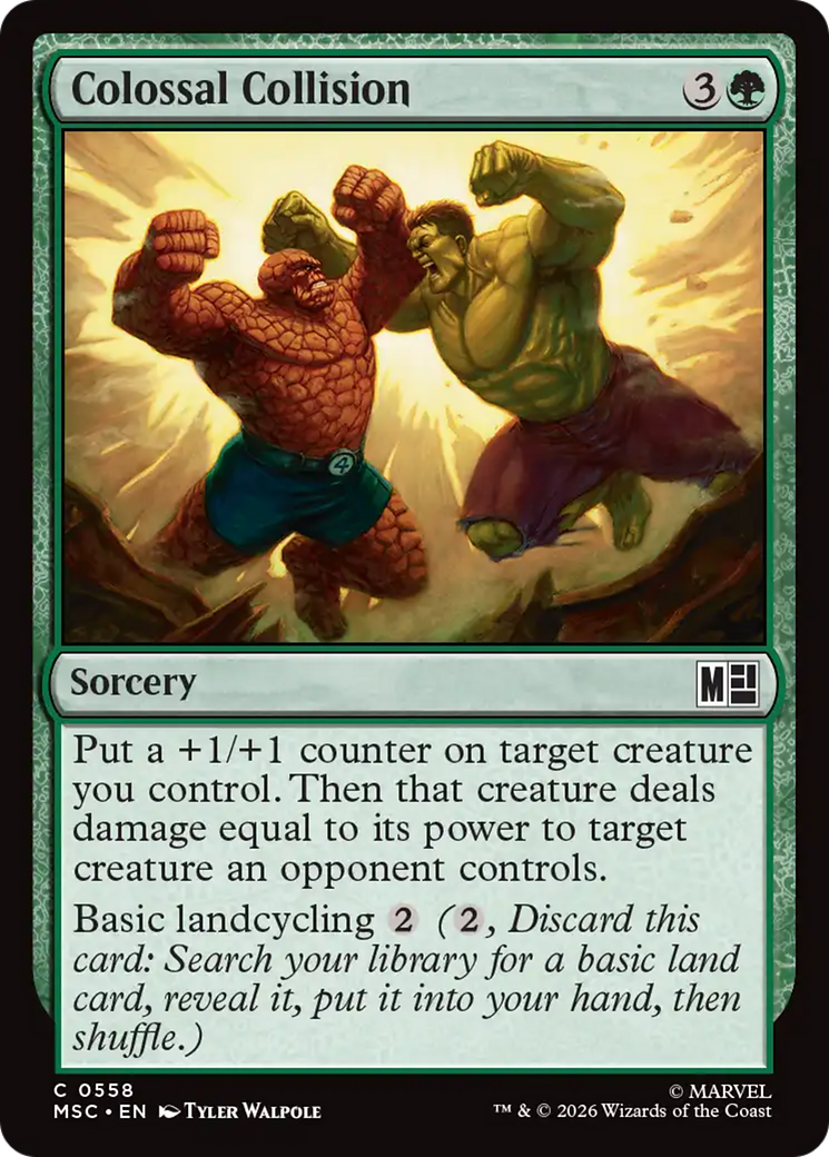 Colossal Collision [Marvel Super Heroes Commander] | I Want That Stuff Brandon