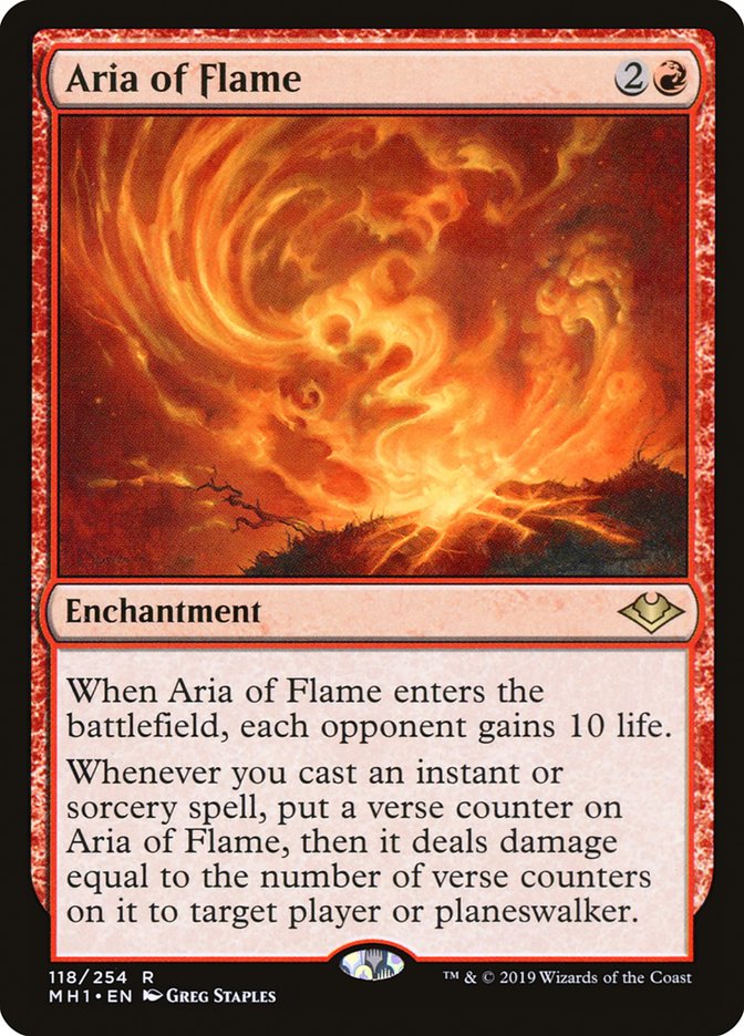 Aria of Flame [Modern Horizons] | I Want That Stuff Brandon