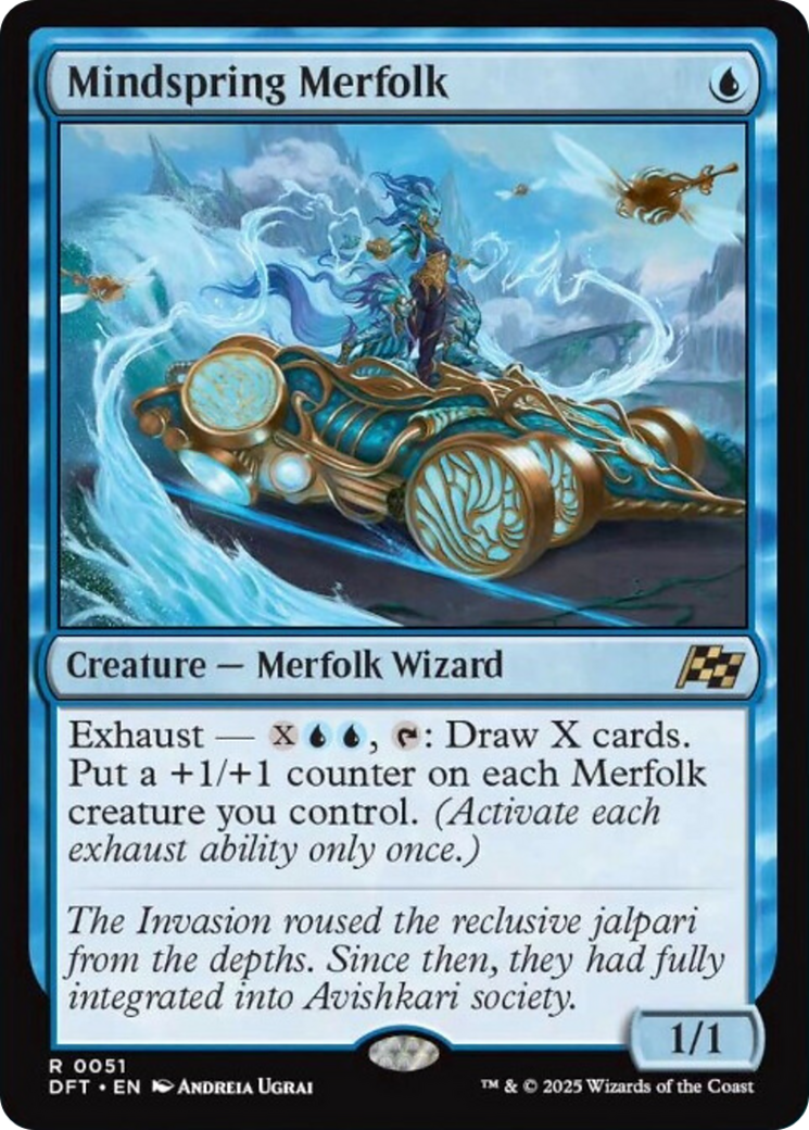 Mindspring Merfolk [Aetherdrift] | I Want That Stuff Brandon