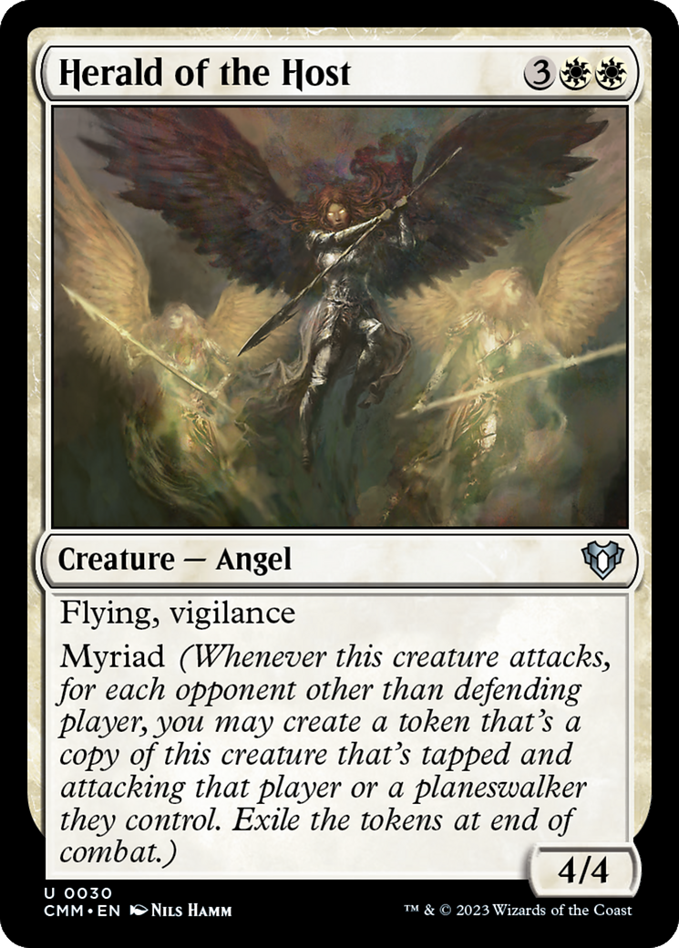 Herald of the Host [Commander Masters] | I Want That Stuff Brandon