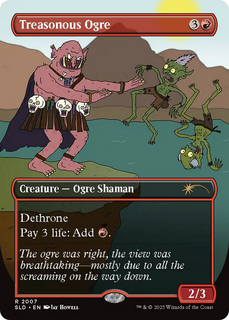 Treasonous Ogre [Secret Lair Drop Series] | I Want That Stuff Brandon