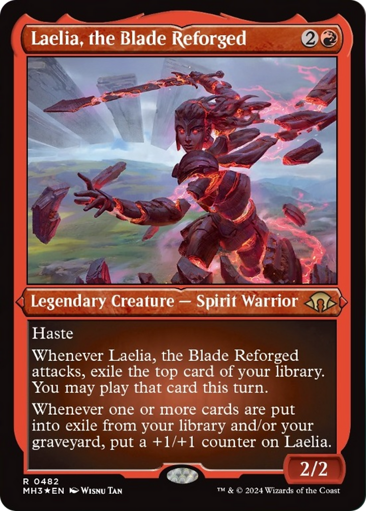 Laelia, the Blade Reforged (Foil Etched) [Modern Horizons 3] | I Want That Stuff Brandon