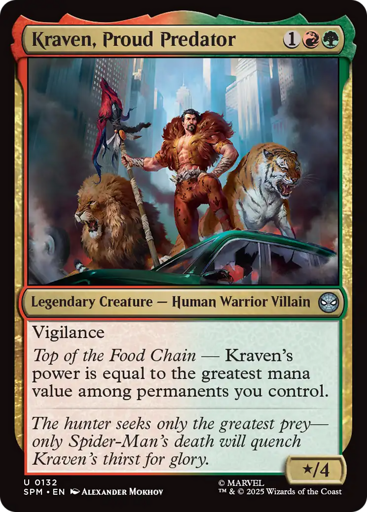 Kraven, Proud Predator [Marvel's Spider-Man] | I Want That Stuff Brandon
