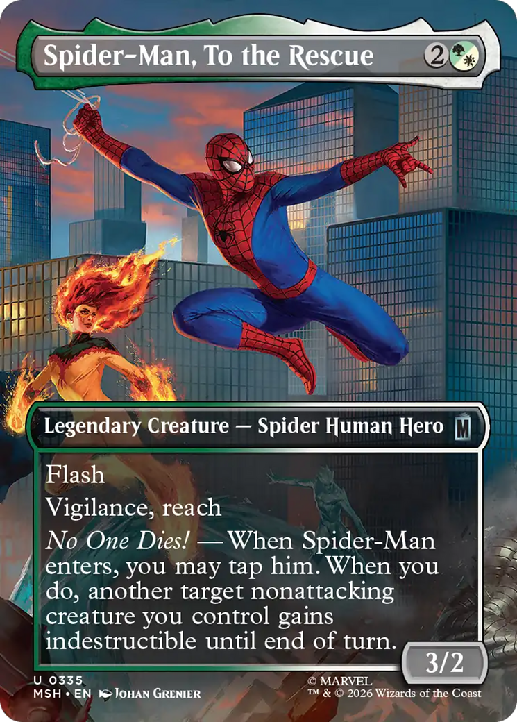 Spider-Man, To the Rescue (Borderless) [Marvel Super Heroes] | I Want That Stuff Brandon