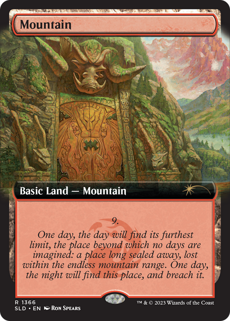 Mountain (1366) [Secret Lair Drop Series] | I Want That Stuff Brandon