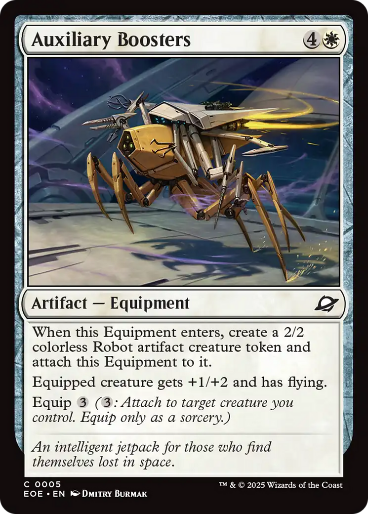 Auxiliary Boosters [Edge of Eternities] | I Want That Stuff Brandon