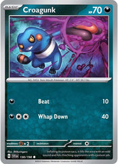 Croagunk (130/198) [Scarlet & Violet: Base Set] | I Want That Stuff Brandon