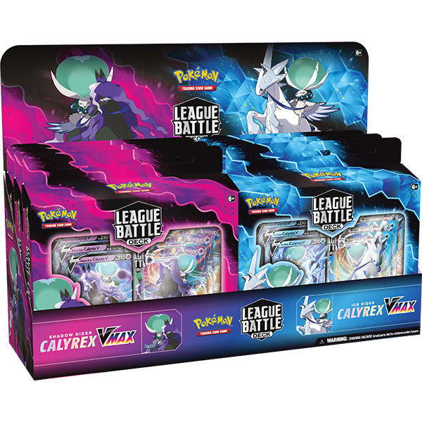 League Battle Deck Display (Shadow Rider/Ice Rider Calyrex VMAX) | I Want That Stuff Brandon
