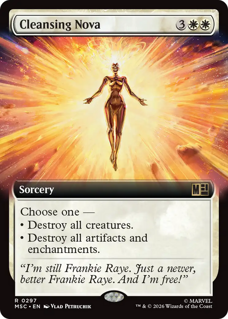 Cleansing Nova (Extended Art) [Marvel Super Heroes Commander] | I Want That Stuff Brandon