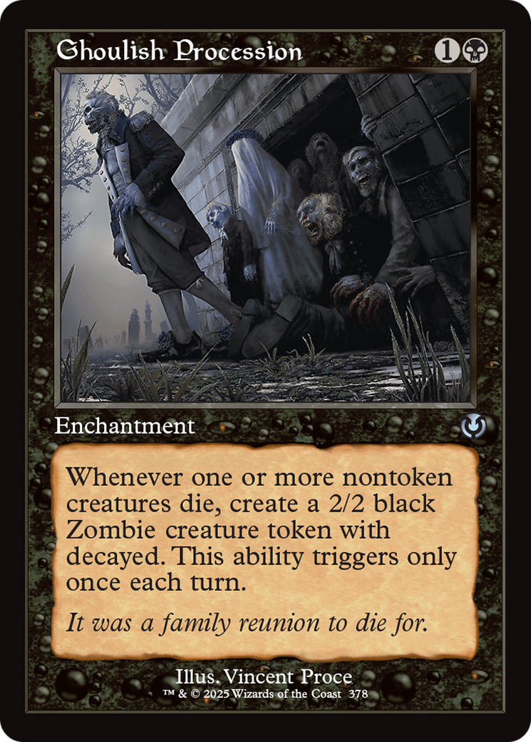 Ghoulish Procession (Retro Frame) [Innistrad Remastered] | I Want That Stuff Brandon