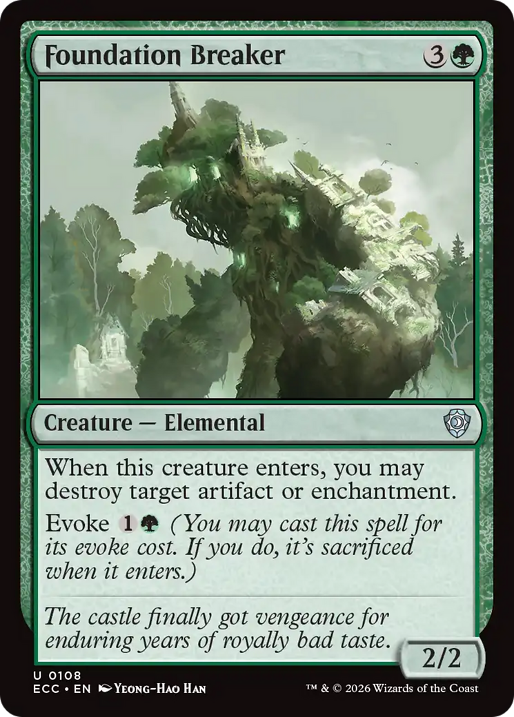 Foundation Breaker [Lorwyn Eclipsed Commander] | I Want That Stuff Brandon