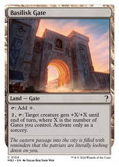 Basilisk Gate (White Border) [Mystery Booster 2] | I Want That Stuff Brandon