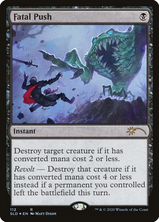 Fatal Push [Secret Lair Drop Series] | I Want That Stuff Brandon