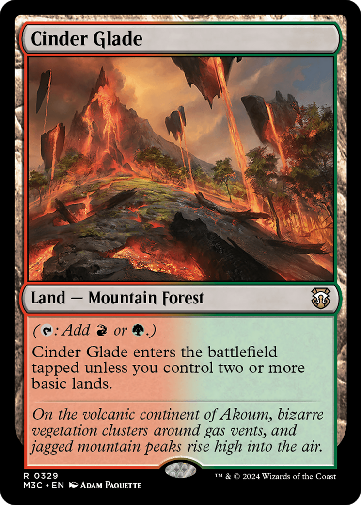 Cinder Glade [Modern Horizons 3 Commander] | I Want That Stuff Brandon