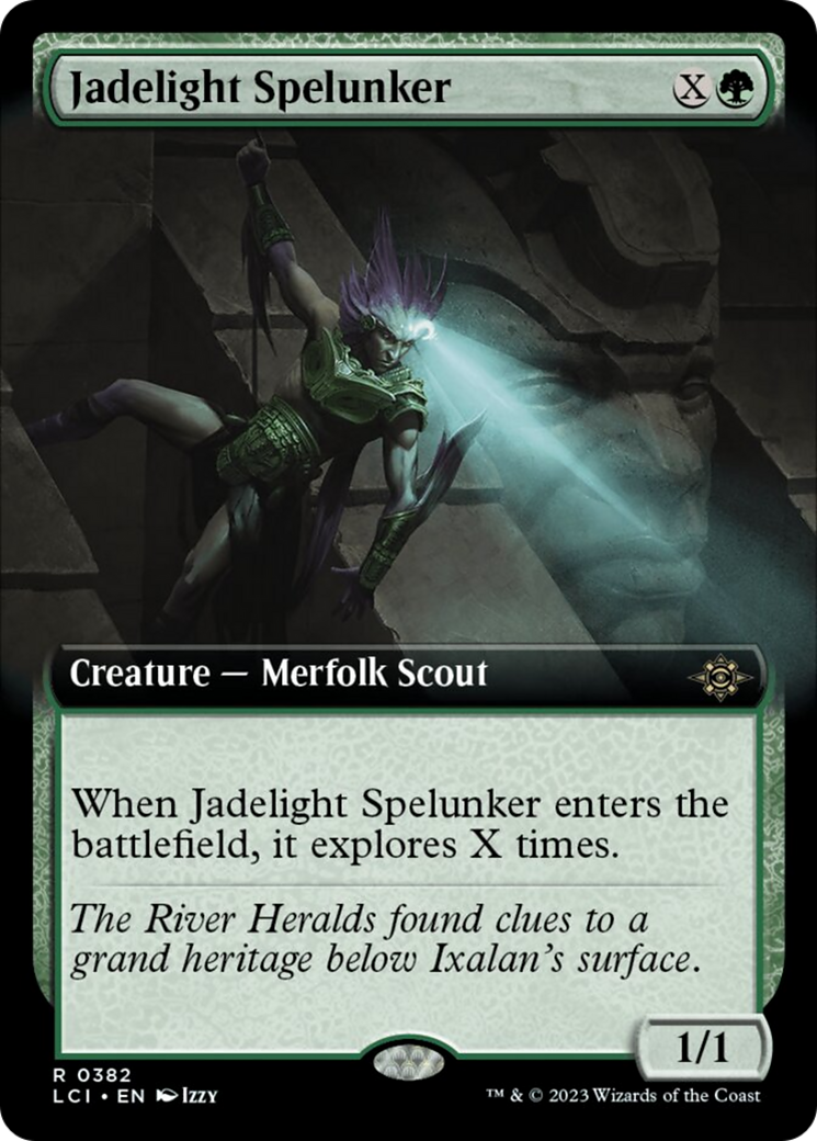 Jadelight Spelunker (Extended Art) [The Lost Caverns of Ixalan] | I Want That Stuff Brandon