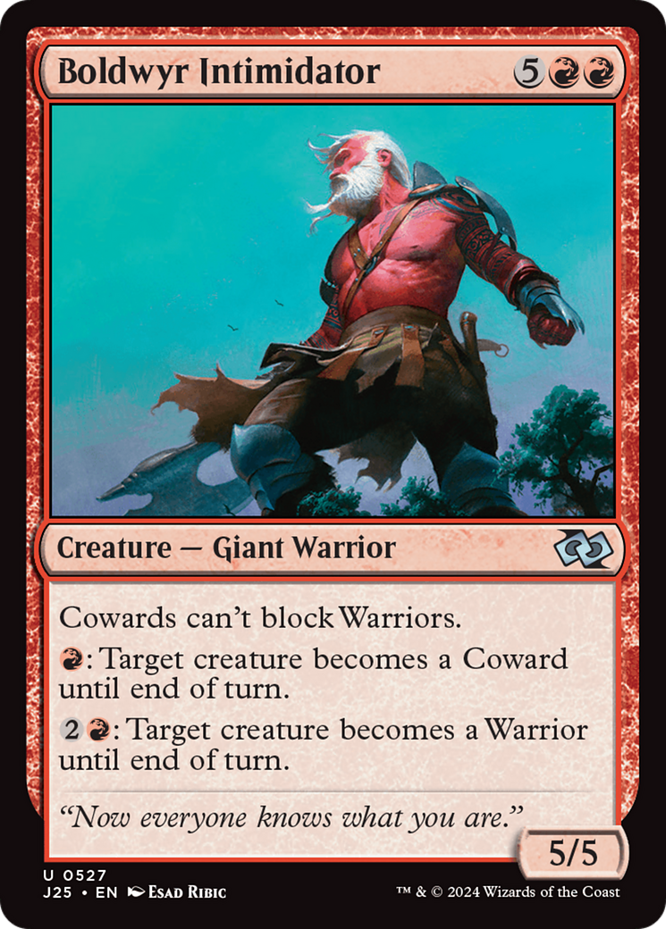 Boldwyr Intimidator [Foundations Jumpstart] | I Want That Stuff Brandon