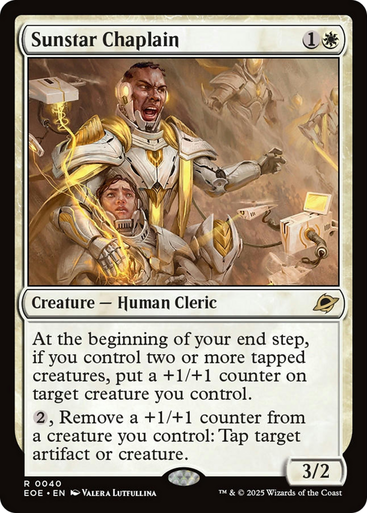 Sunstar Chaplain [Edge of Eternities] | I Want That Stuff Brandon