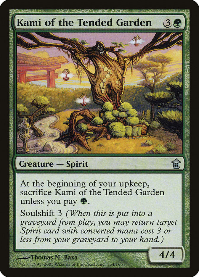 Kami of the Tended Garden [Saviors of Kamigawa] | I Want That Stuff Brandon