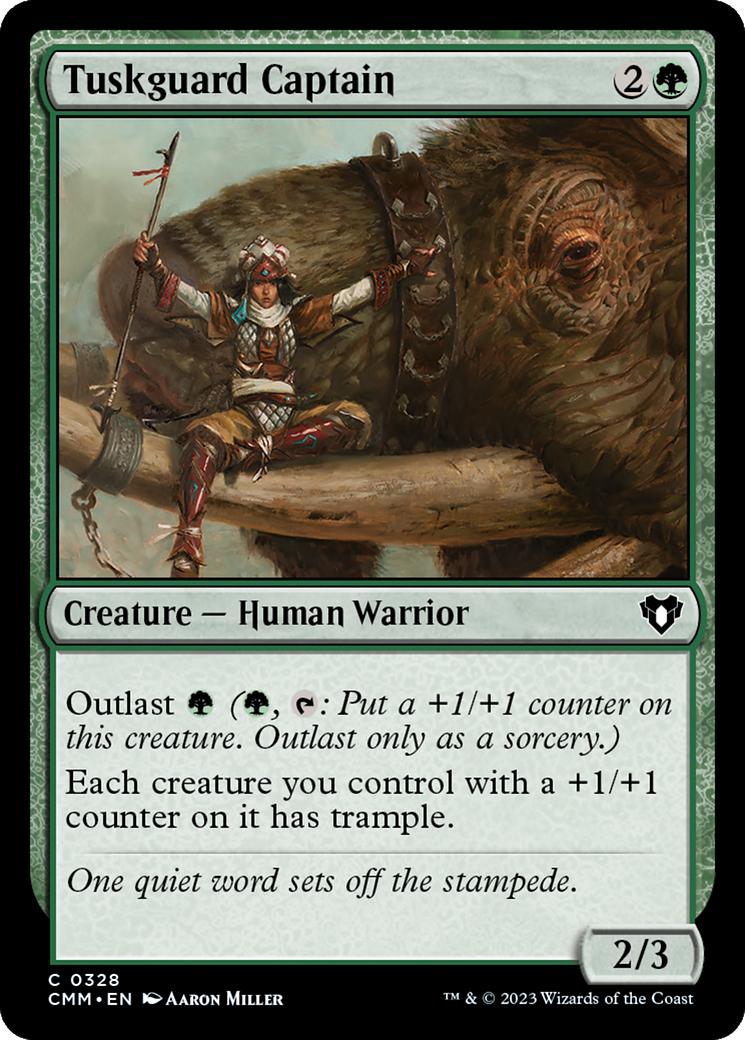 Tuskguard Captain [Commander Masters] | I Want That Stuff Brandon