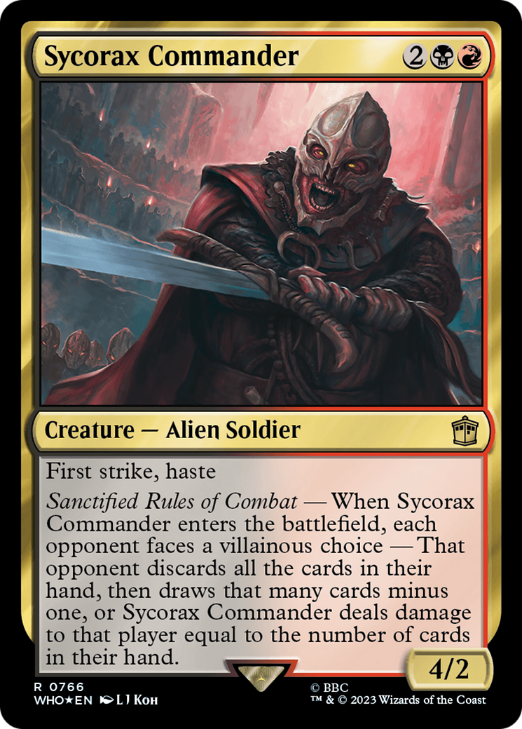 Sycorax Commander (Surge Foil) [Doctor Who] | I Want That Stuff Brandon