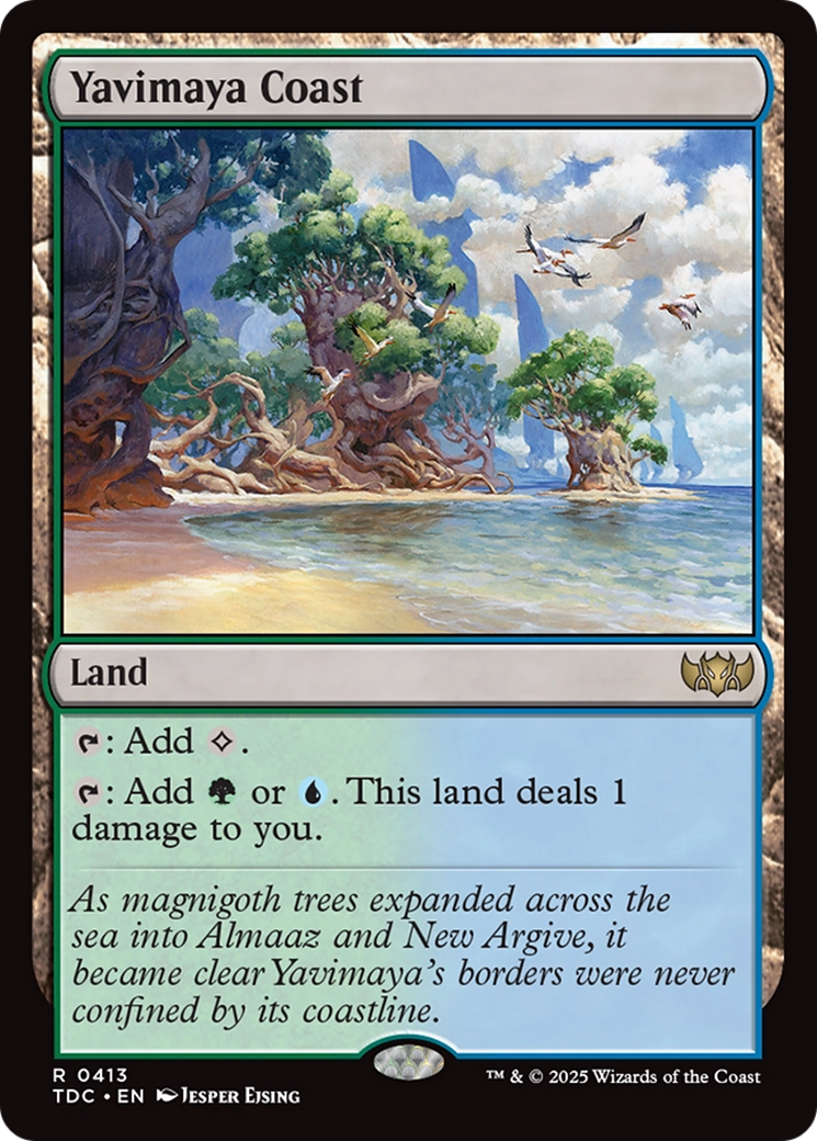 Yavimaya Coast [Tarkir: Dragonstorm Commander] | I Want That Stuff Brandon