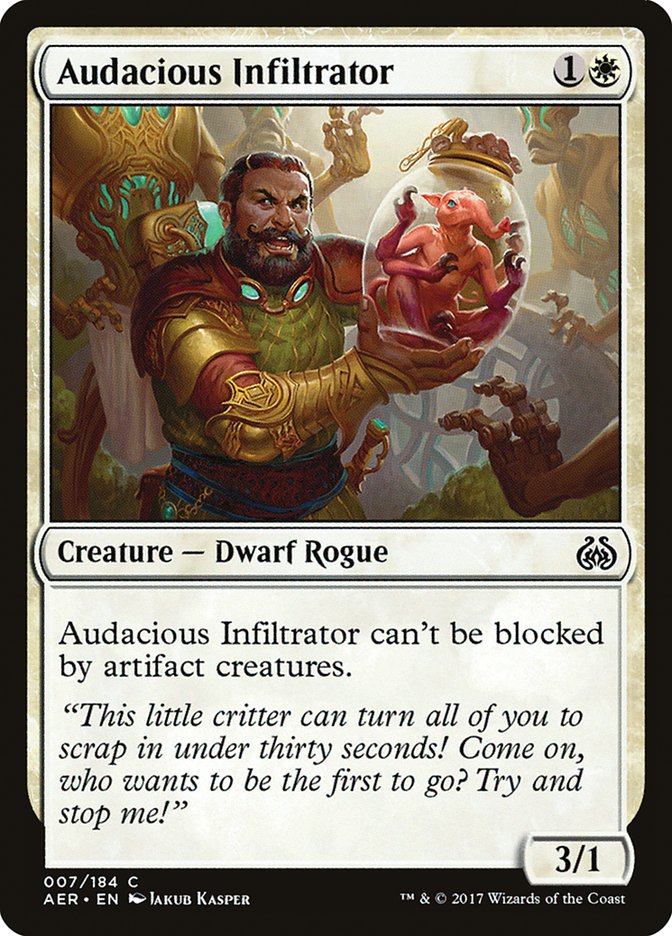 Audacious Infiltrator [Aether Revolt] | I Want That Stuff Brandon