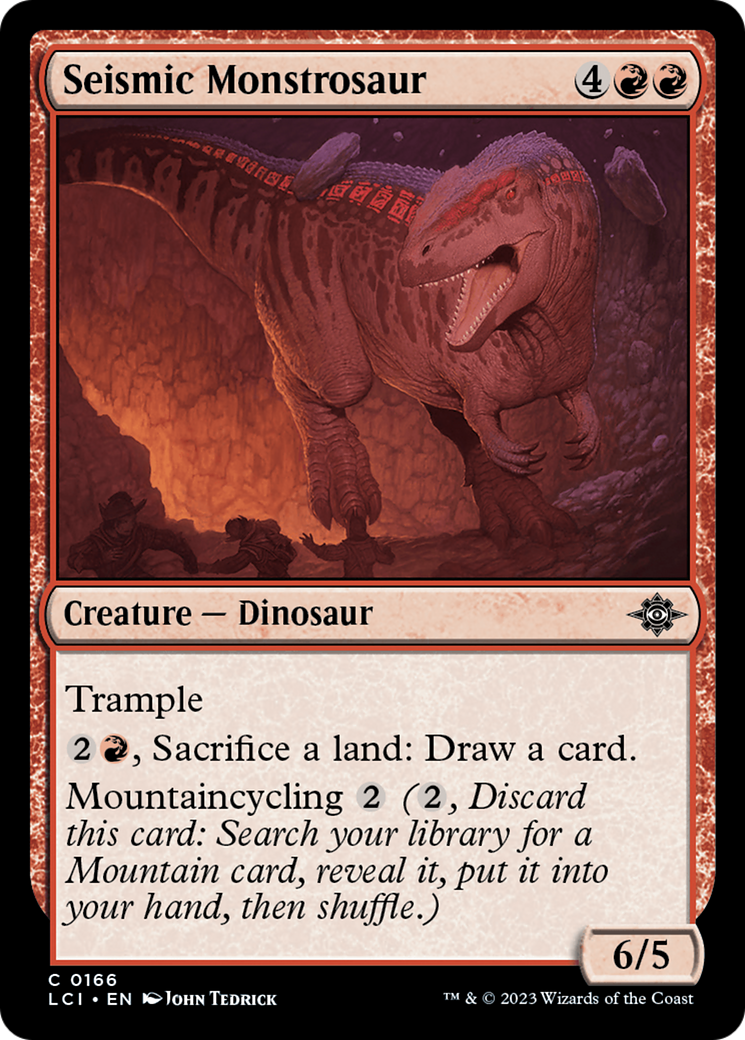 Seismic Monstrosaur [The Lost Caverns of Ixalan] | I Want That Stuff Brandon