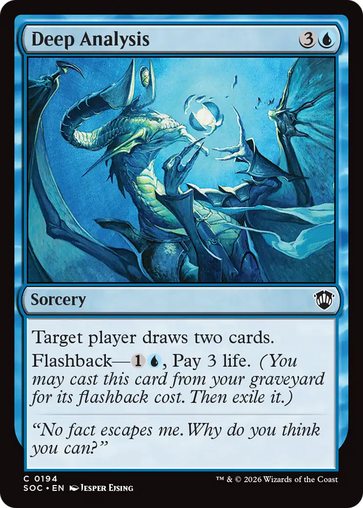 Deep Analysis [Secrets of Strixhaven Commander] | I Want That Stuff Brandon