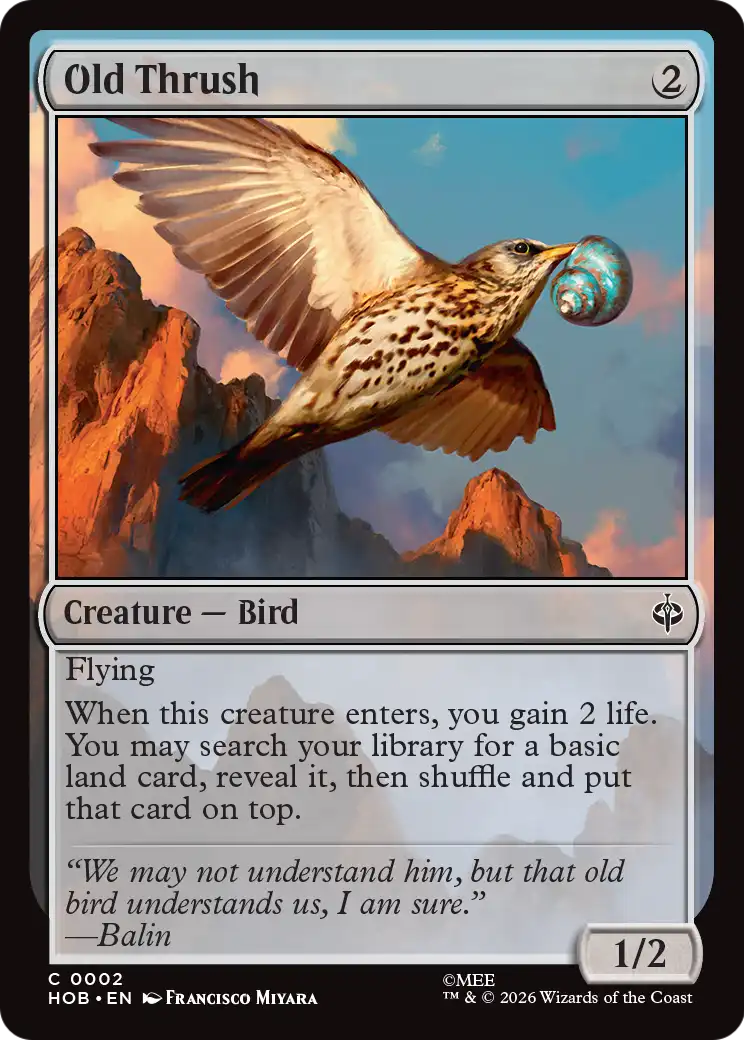 Old Thrush [The Hobbit] | I Want That Stuff Brandon