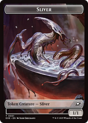 Robot // Sliver Double-Sided Token [Edge of Eternities Tokens] | I Want That Stuff Brandon